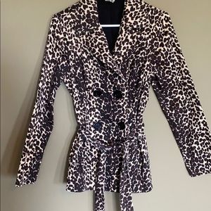 HEART SOUL: Leopard Print Light-weight Jacket: Size L Juniors